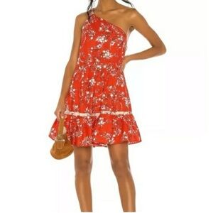 Free people off the shoulder dress Cherry Bomb